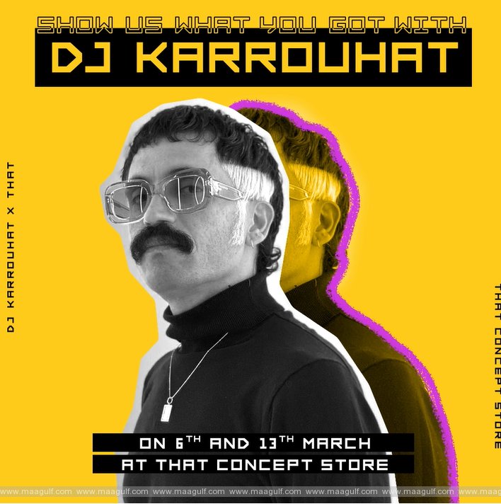 ‘THAT’ Concept Store partners with DJ Karrouhat for the ultimate music competition